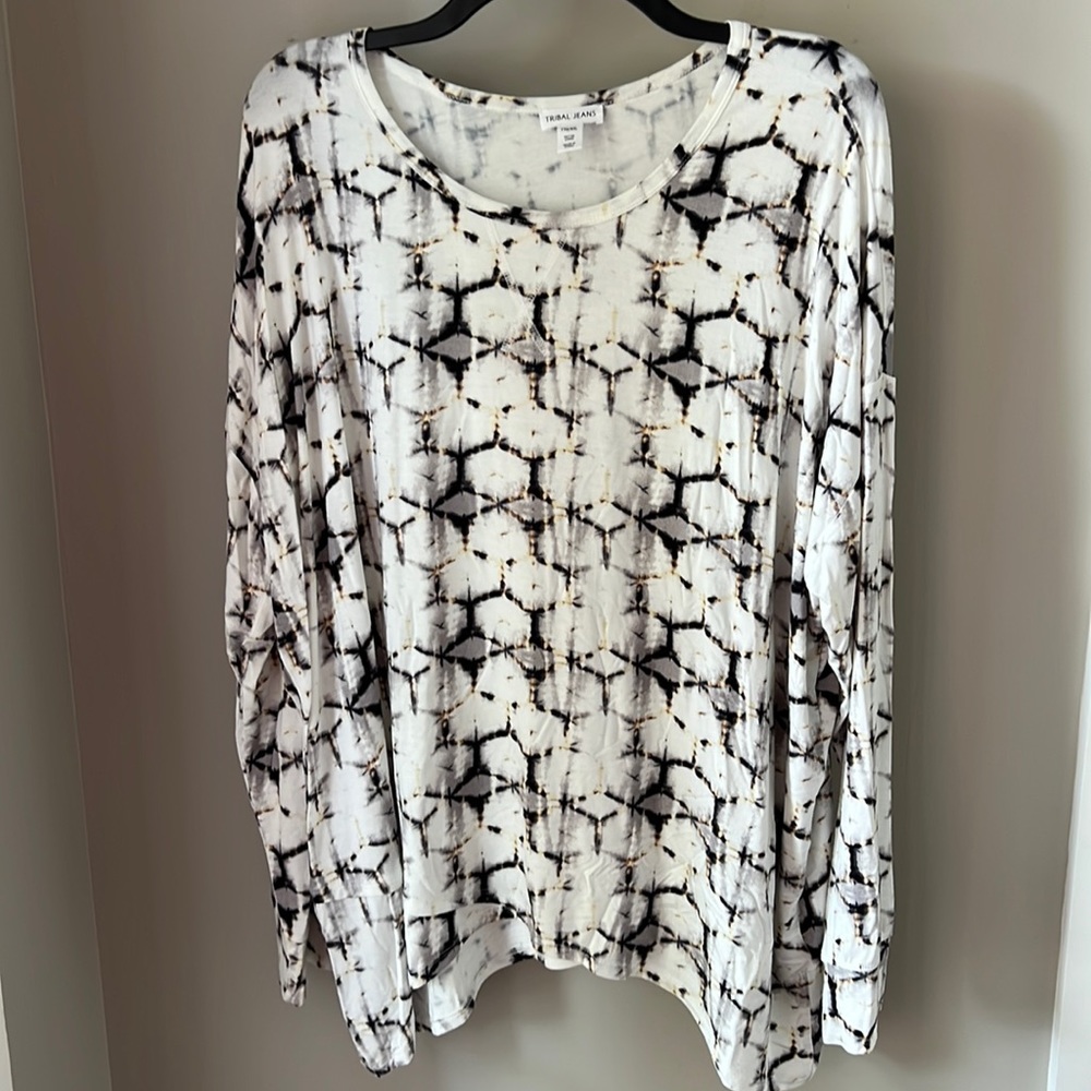 Tribal knit shirt. No tags but never worn